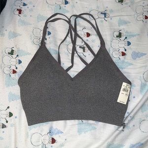 Aerie Seamless Strappy Padded Bralette
